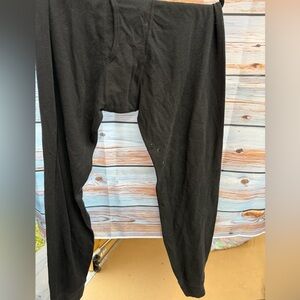 Men's long John Black